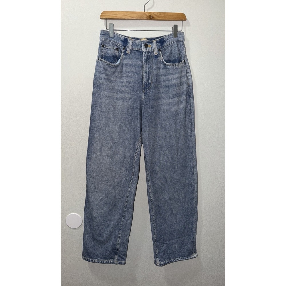 Gap × BÉIS Women's Knit Denim Baggy Jeans Size XS Minimalist Lounge Comfy